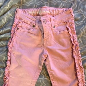 Pink jeans
